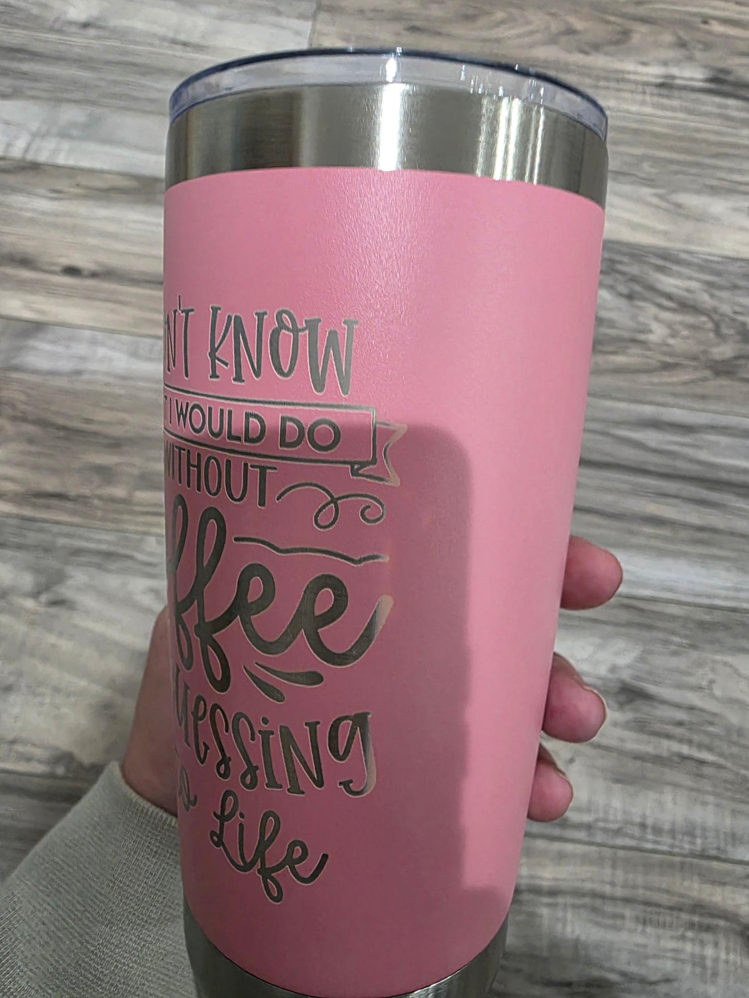 Coffee 25 to Life 20oz Tumbler - Flawed