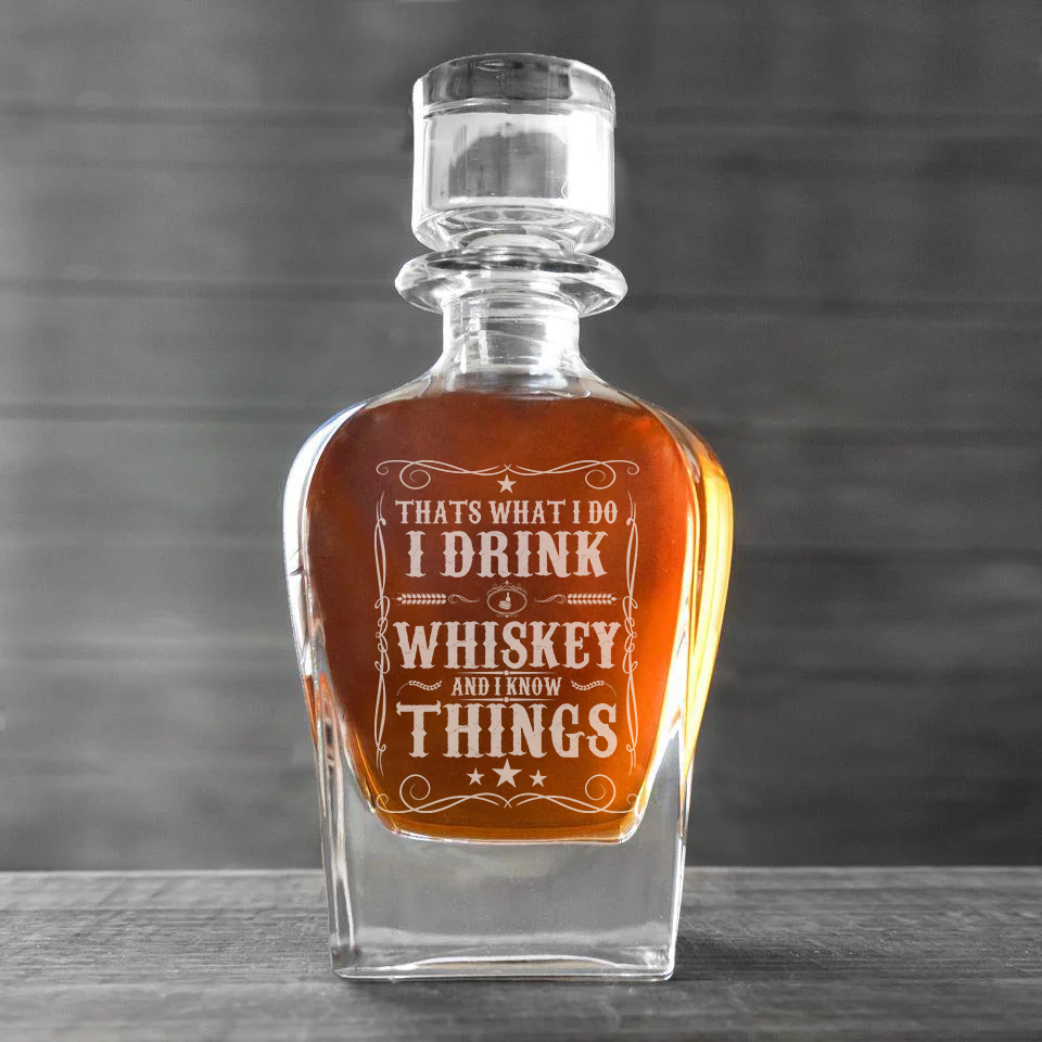 Drink Whiskey Decanter