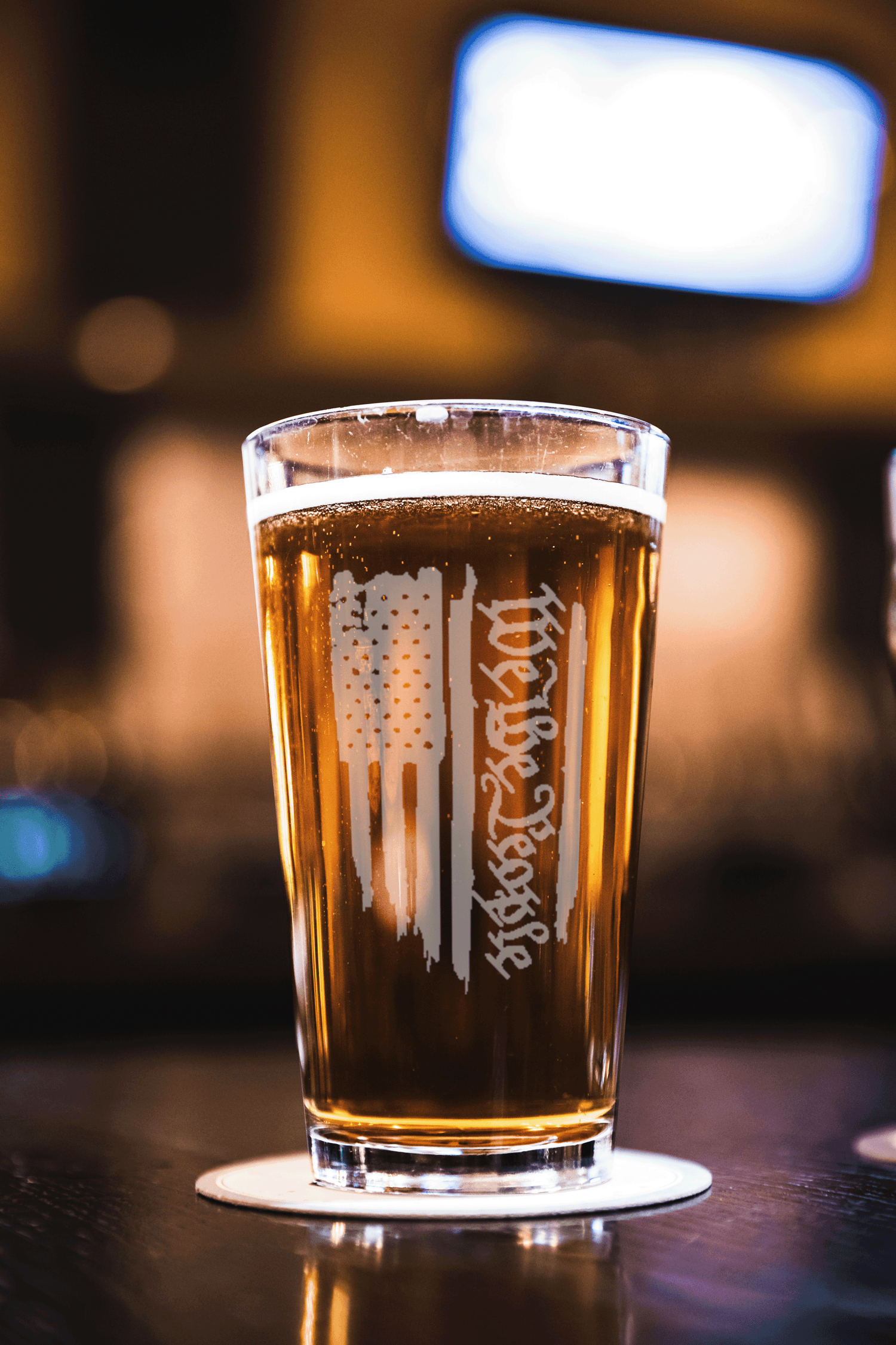 WTP Flag 16oz Pint Glass Set